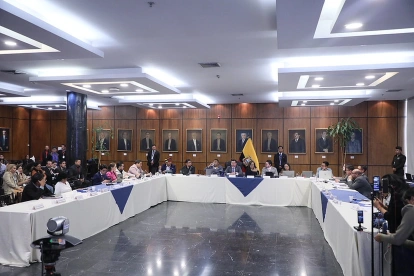El periodista Álvaro Espinosa compareció en la comisión de Fiscalización por el juicio político a Inés Manzano.