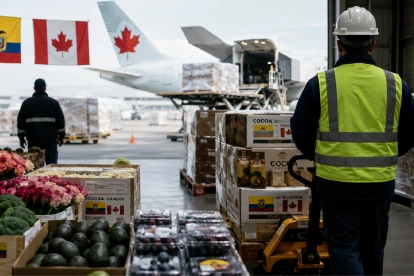 El TLC con Canadá abrirá nuevas oportunidades para las exportaciones ecuatorianas de flores, cacao, berries, brócoli y alimentos procesados.