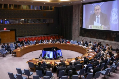 Fotografía del Consejo de Seguridad de la ONU.