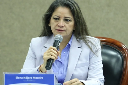 La vocal Elena Nájera criticó a José Cabrera por la designación de los presidentes y vicepresidentes en las Juntas Provinciales Electorales del CNE.