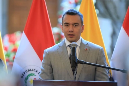 Noboa respondió a Hurtado en Radio Platinum y negó persecución política en Ecuador.
