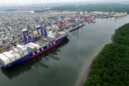 Los puertos de Ecuador son vulnerables ante el crimen.