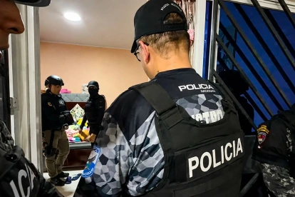 John Reimberg estuvo en el operativo que desarticuló una presunta red criminal.