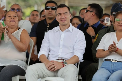 Noboa descartó consultar cambios al Cpccs en elecciones seccionales de noviembre de 2026.