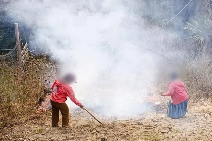 Los Bomberos de Quito han identificado las quemas durante las inspecciones para prevenir los incendos forestales.
