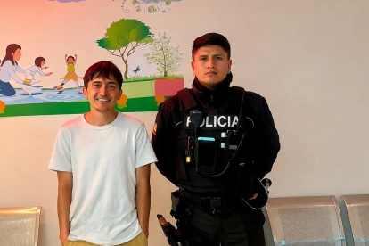Pablo David Llanes fue localizado con vida en Baños de Agua Santa tras dos días de búsqueda, confirmó la Dinased este sábado oficialmente.