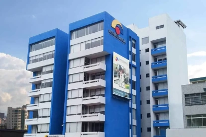 El edificio de la Superintendencia de Economía Popular y Solidaria.