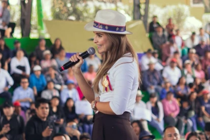 Giovanna Ubidia salió del Seguro Social Campesino para ser candidata en la seccionales de noviembre d 2026.
