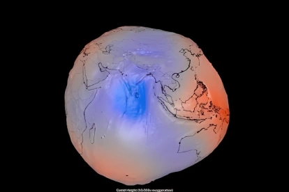 La imagen de la NASA y la confusión sobre la escala