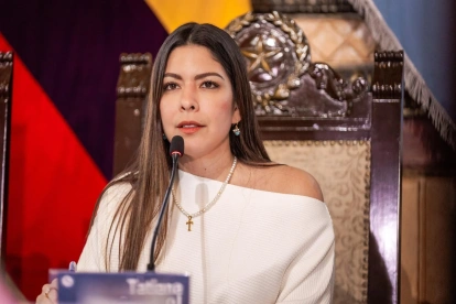 Tatiana Coronel, alcaldesa subrogante de Guayaquil.