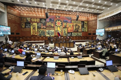 Sesión del Pleno de la Asamblea Nacional.