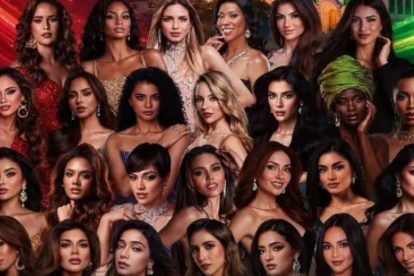 Imagen con todas las candidatas a Miss Universo Ecuador 2026.