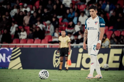 Fernando Cornejo, volante de Liga de Quito.