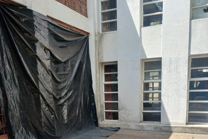 El museo del colegio Vicente Rocafuerte permanece cerrado desde hace varios años.