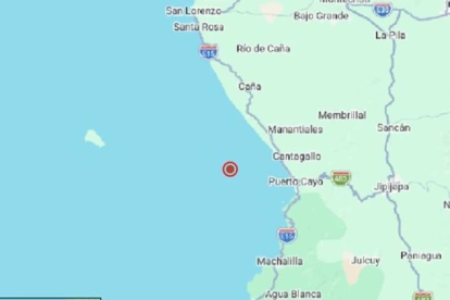 Temblor en Ecuador este 5 de agosto de 2026.