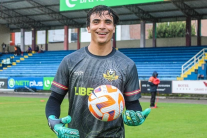 Eduardo Bores, nuevo arquero de Emelec para la presente temporada.