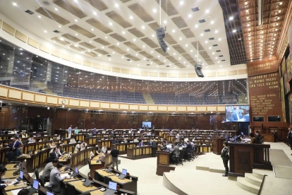 Sesión del Pleno de la Asamblea Nacional.