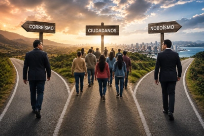 Entre el correísmo y el noboísmo debe abrirse una tercera vía que la lideren los ciudadanos.