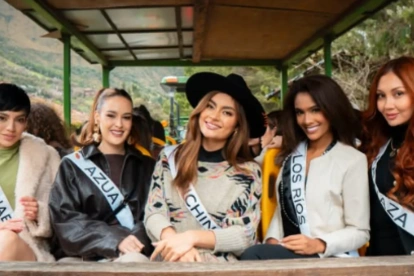 Algunas de las candidatas a Miss Universo Ecuador 2026.