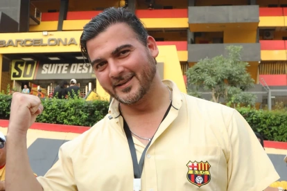 Antonio Álvarez fue presidente de Barcelona SC por dos años, dos meses y doce días.