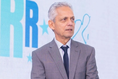 Reinaldo Rueda durante su presentación oficial como director técnico de la selección de Honduras en su segunda etapa al frente del combinado nacional.