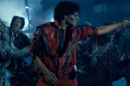 Recreación del videoclip de ‘Thriller’ en la película ‘Michael’.