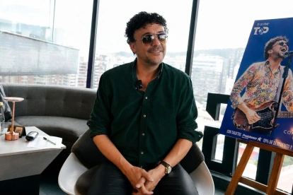 El cantante visitó el país recientemente para promocionar la gira, titulada Nuestra vida en canciones.