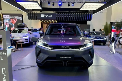 BYD concentra casi la mitad de las ventas de vehículos eléctricos de origen chino en Ecuador.