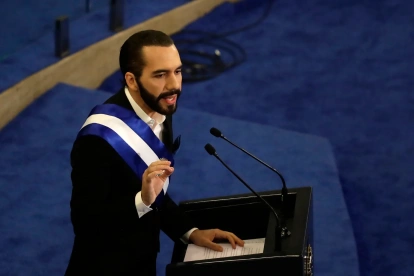 Nayib Bukele, presidente de El Salvador.
