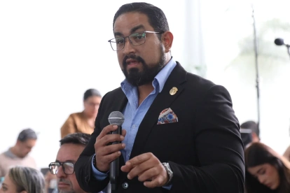 El asambleísta aliado de ADN, Sergio Peña, procesado en el caso Danubio, que tiene más de cuatro años de diferimientos en los tribunales.