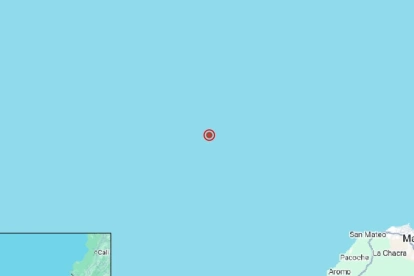 Sismo de magnitud 4,3 ocurrió frente a Manta este 11 de agosto