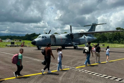aviones de la Fuerza Naval de Colombia.