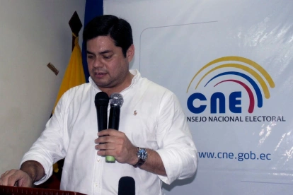 Carlos Falquez Aguilar ya ocupó la Alcaldía de Machala entre 2014 y 2019.