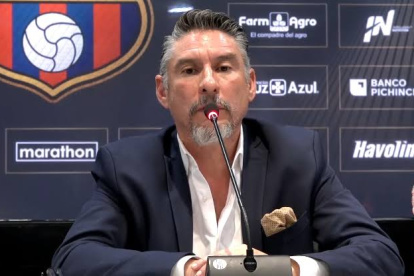 Miguel Montalvo, presidente actual de Barcelona Sporting Club.