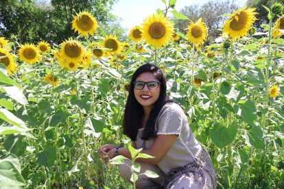 Xóchitl Cruz, artista y científica mexicana que investiga la sonificación de las plantas.