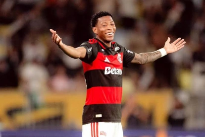 Gonzalo Plata es una de las figuras de Flamengo en Brasil.