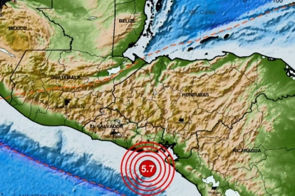 Sismo de 5,7 ocurrió el 12 de agosto frente a Usulután y se sintió en casi todo El Salvador.