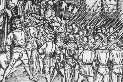 En Santiago, los hombres de Pizarro, comandados por Diego de Almagro, discutieron en sesiones del cabildo cómo enfrentar a Pedro de Alvarado y sus soldados.