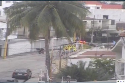 Un incendio se reportó este miércoles 13 de agosto en Urdesa.