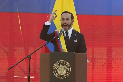 El presidente de Colombia, Abelardo De la Espriella.
