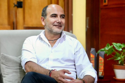 Juan Cristóbal Lloret fue asambleísta por la Revolución Ciudadana, antes de ser prefecto del Azuay.