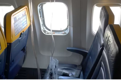 El pasajero de Ryanair que fue succionado tenía 61 años.
