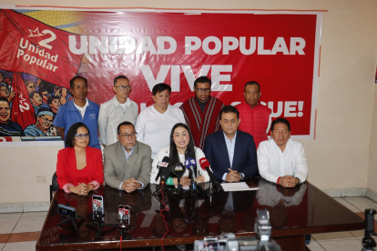 Unidad Popular es una de las organizaciones que llegó a un acuerdo con la Revolución Ciudadana.