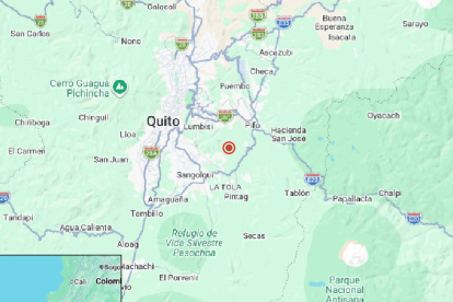 Sismo de 2,9 sacudió Quito y valles cercanos a las 04:34 del 15 de agosto.