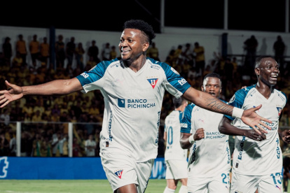 Ante Mirassol, Michael Estrada marcó su octavo gol en los últimos seis partidos que Liga de Quito disputó entre LigaPro, Copa Ecuador y Copa Libertadores.