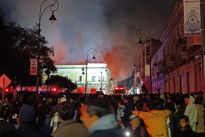 Alerta por incendio en el centro de Riobamba este 15 de agosto de 2026