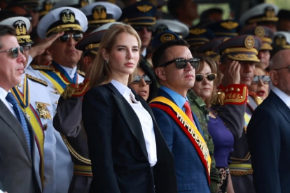 Daniel Noboa y Lavinia Valbonesi contrajeron matrimonio en 2021 y tienen dos hijos.