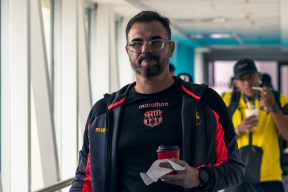 Pablo Trobbiani destacó el juego de Barcelona SC, tras el empate ante Mushuc Runa.