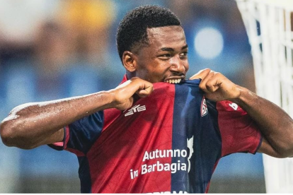 Trepy fue titular el pasado 14 de agosto en el cruce del Cagliari ante el Arezzo por las rondas previas de la Coppa Italia.