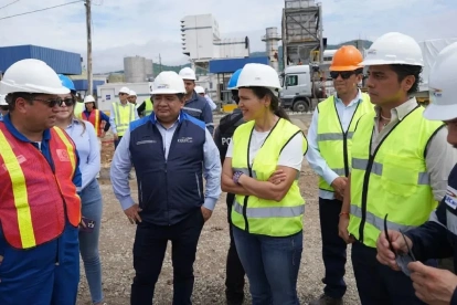 Rol. Inés Manzano, exministra de Energía, y Fabián Calero (d), exgerente de Celec, son citados presencialmente para declarar.